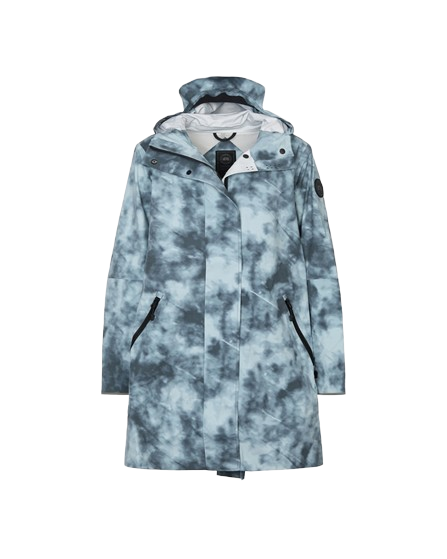 CANADA GOOSE Rain Jacket Black Label Kitsilano - Haze Print